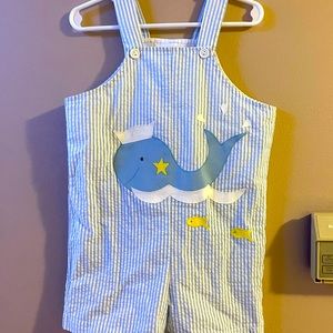 RagsLand seersucker JonJon Size 3 Excellent cond